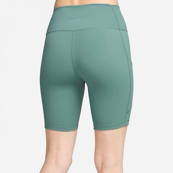 Nike One High Waisted‎ Green Shorts Size XS NWT - Picture 8 of 8